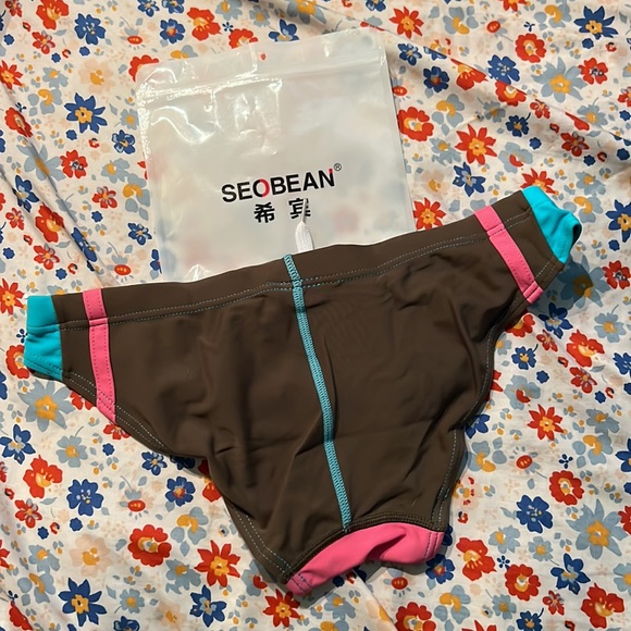 MEN’s Seobean Low Rise Skimpy Swim Bikini Brief in size MEDIUM - Picture 3 of 4